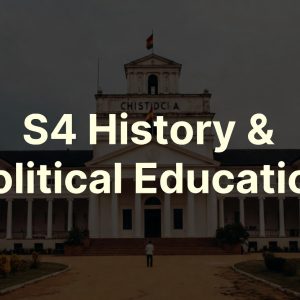 S4 History And Political Education